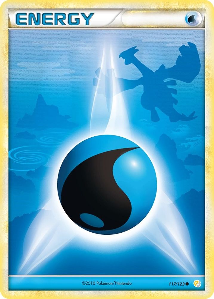 Water Energy (117/123) [HeartGold & SoulSilver: Base Set]