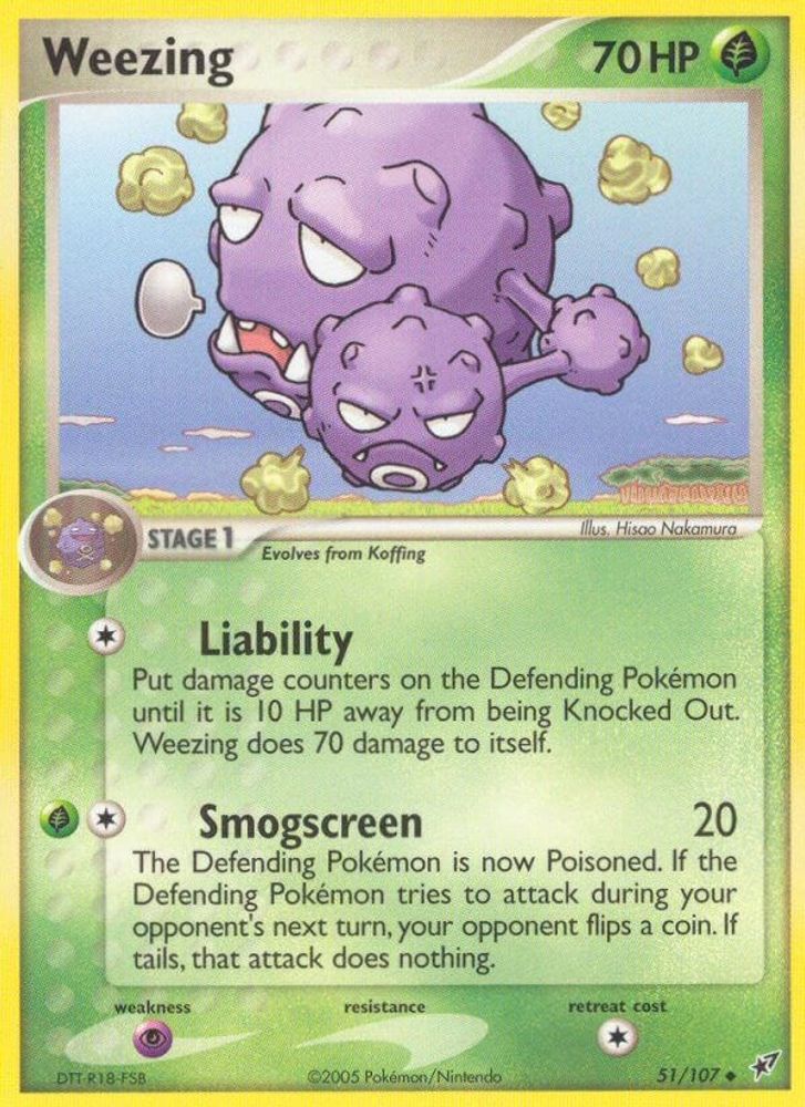 Weezing (51/107) [EX: Deoxys]