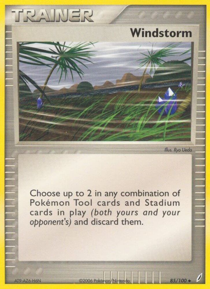 Windstorm (85/100) (Stamped) [EX: Crystal Guardians]