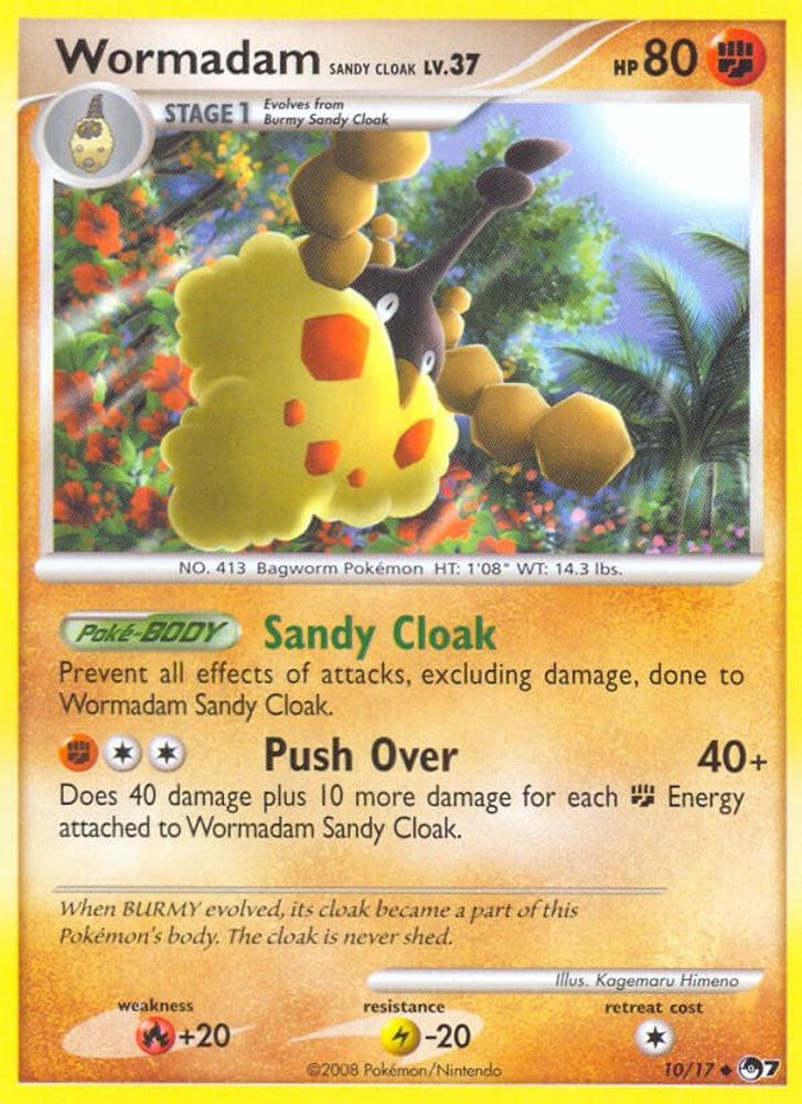Wormadam Sandy Cloak (10/17) [POP Series 7]