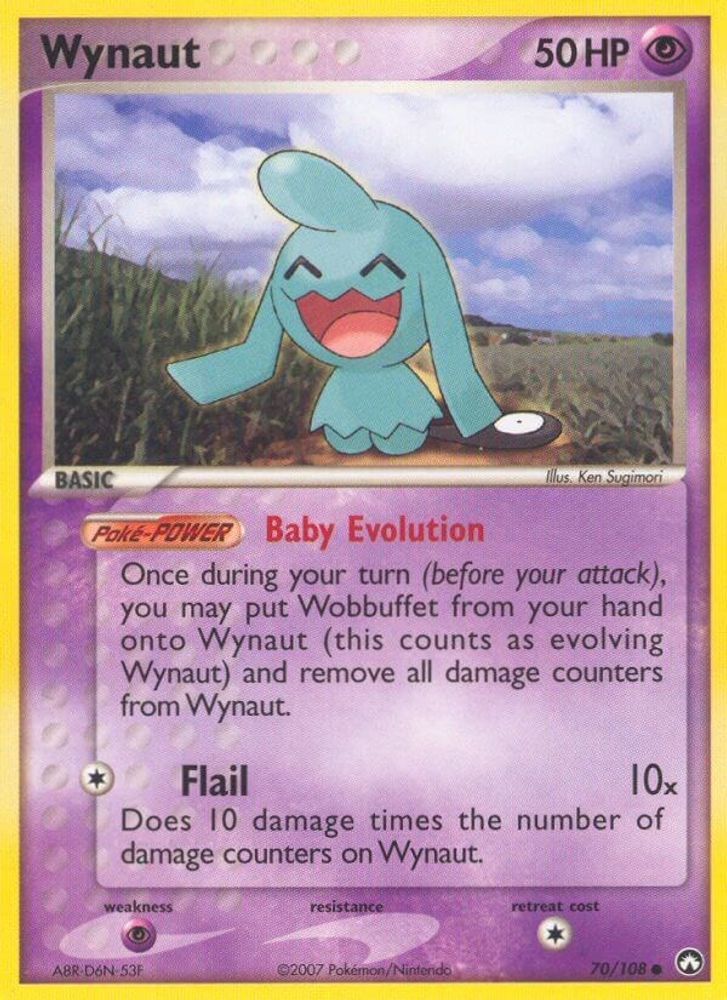 Wynaut (70/108) (Stamped) [EX: Power Keepers]