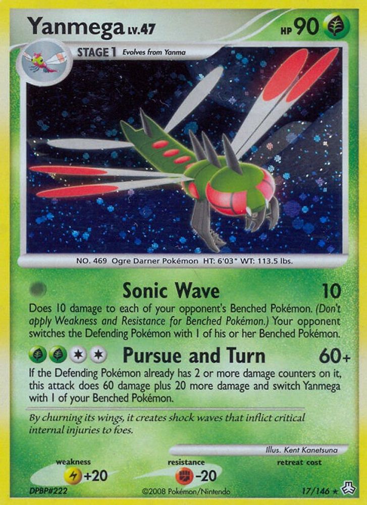 Yanmega (17/146) [Diamond & Pearl: Legends Awakened]