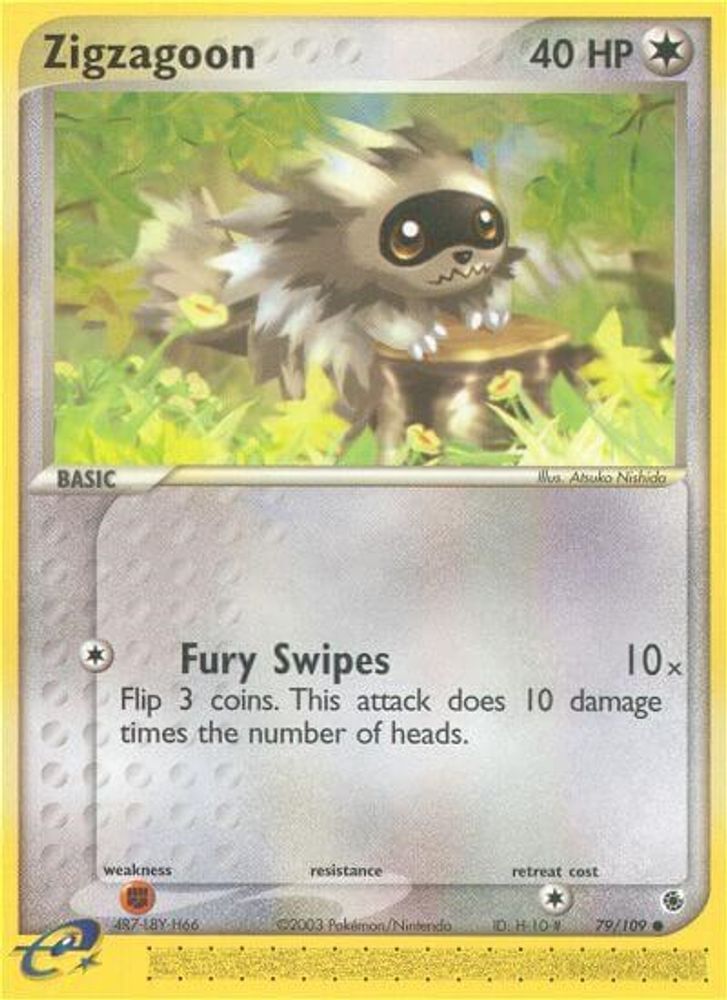 Zigzagoon (79/109) [EX: Ruby & Sapphire]