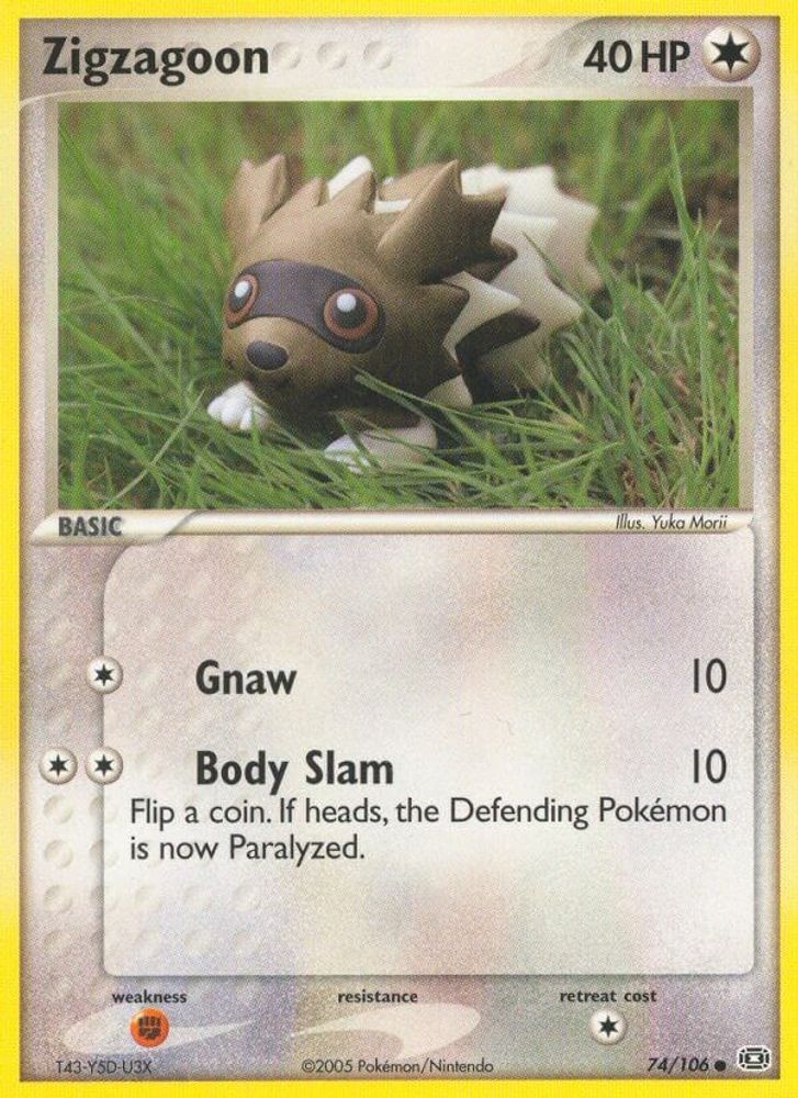 Zigzagoon (74/106) [EX: Emerald]