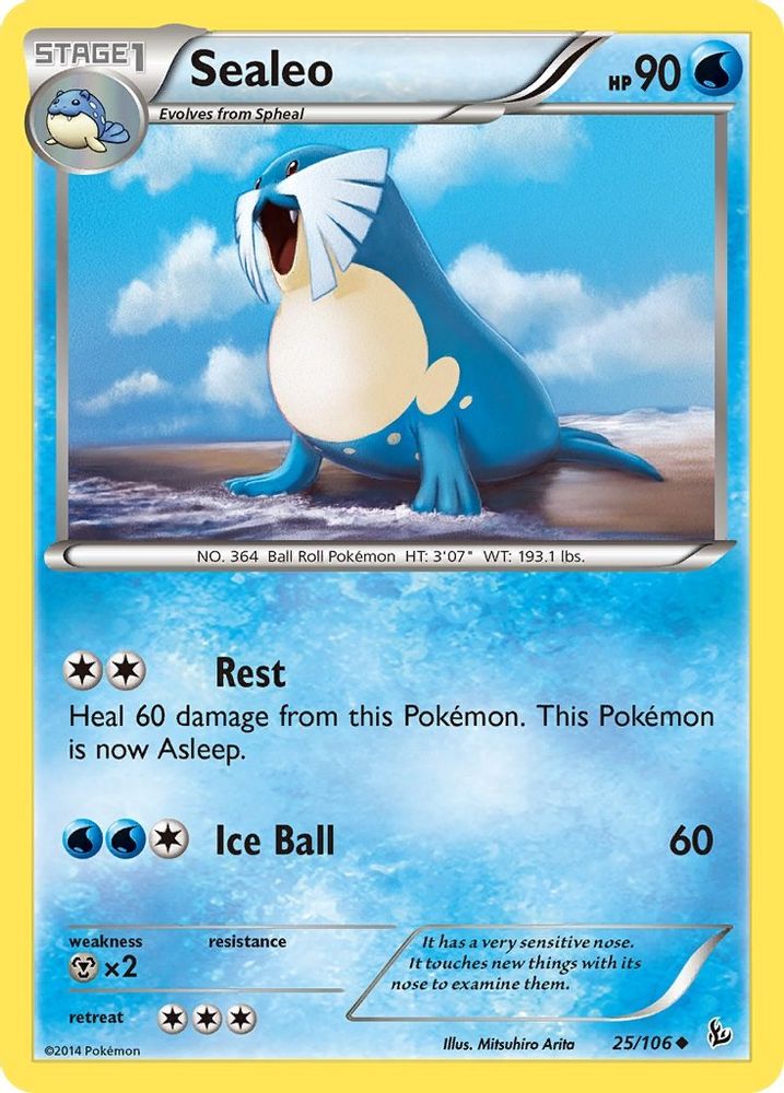 Sealeo (25/106) [XY: Flashfire]