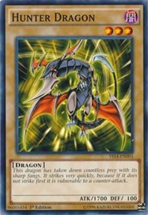 Hunter Dragon [YS14-EN003] Common