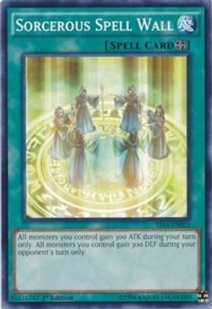 Sorcerous Spell Wall [YS14-EN021] Common