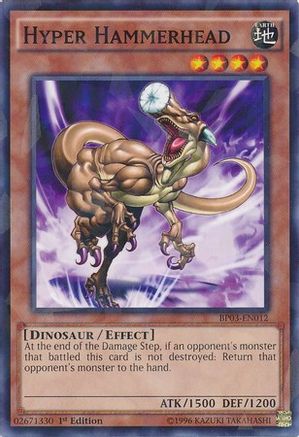 Hyper Hammerhead [BP03-EN012] Shatterfoil Rare
