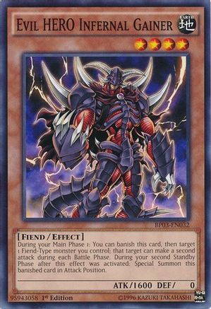 Evil HERO Infernal Gainer [BP03-EN032] Common