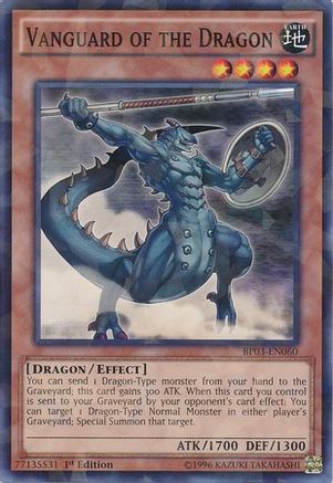 Vanguard of the Dragon [BP03-EN060] Shatterfoil Rare