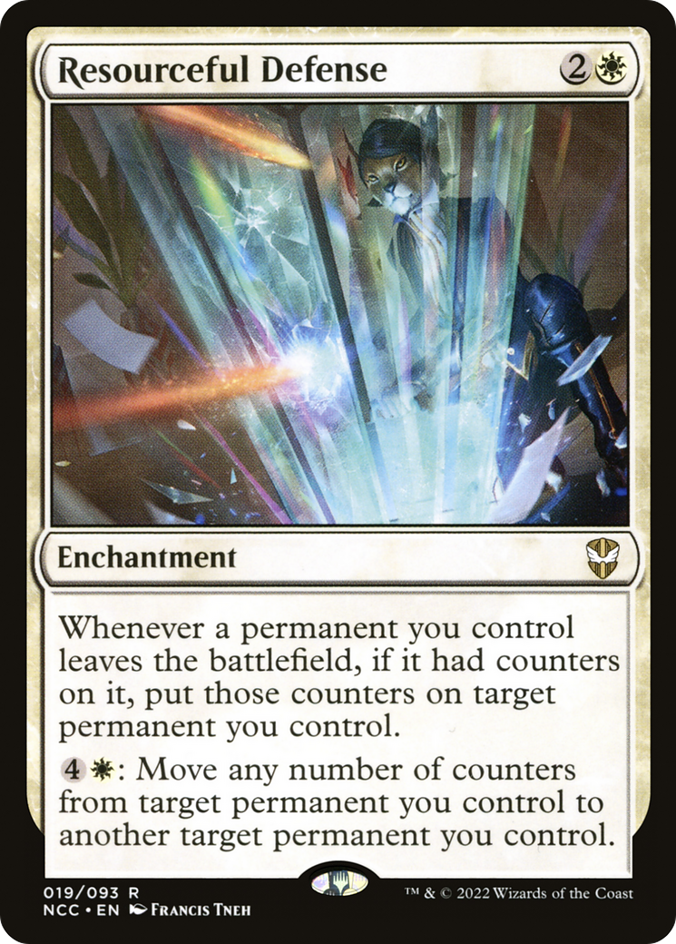 Resourceful Defense [Streets of New Capenna Commander]