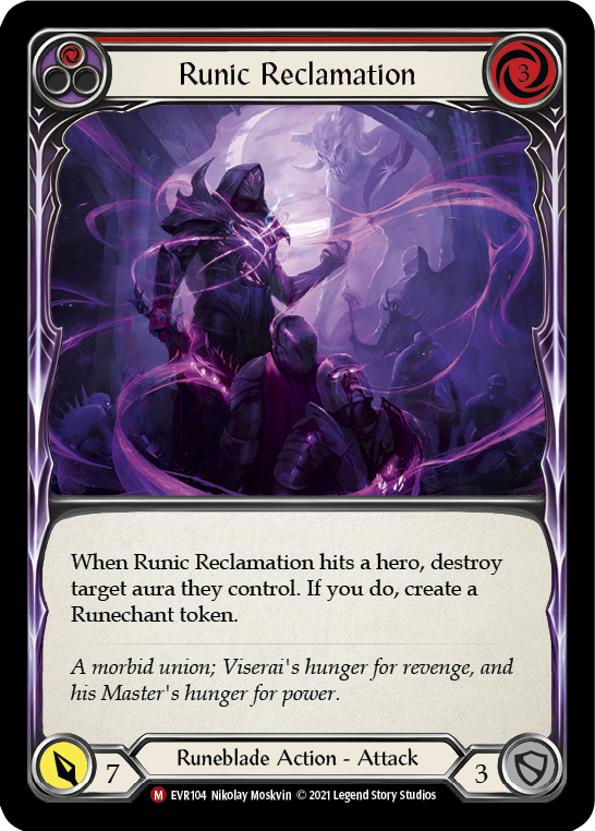 Runic Reclamation [EVR104] (Everfest)  1st Edition Rainbow Foil