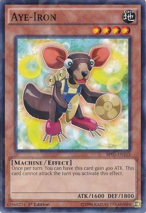 Aye-Iron [BP03-EN103] Shatterfoil Rare