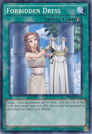 Forbidden Dress [BP03-EN180] Shatterfoil Rare