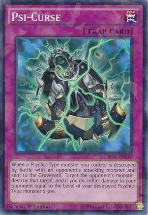 Psi-Curse [BP03-EN217] Shatterfoil Rare