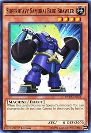 Superheavy Samurai Blue Brawler [DUEA-EN011] Common