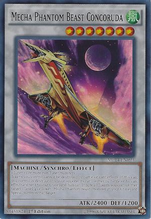 Mecha Phantom Beast Concoruda [MP14-EN093] Super Rare