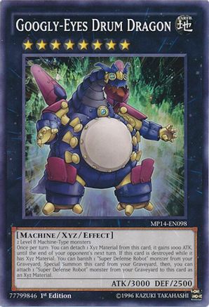 Googly-Eyes Drum Dragon [MP14-EN098] Common