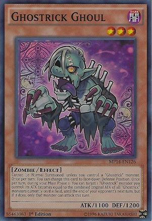Ghostrick Ghoul [MP14-EN126] Super Rare