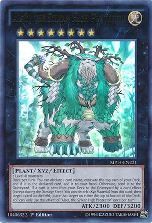 Alsei, the Sylvan High Protector [MP14-EN221] Ultra Rare