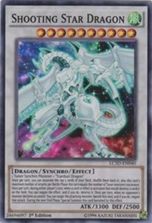 Shooting Star Dragon [LC5D-EN040] Super Rare