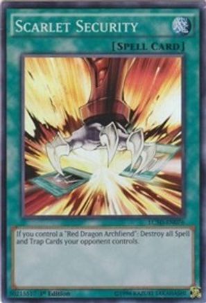 Scarlet Security [LC5D-EN076] Super Rare