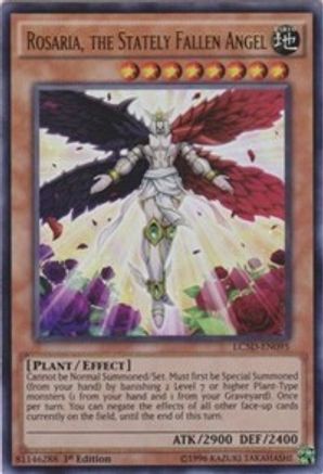 Rosaria, the Stately Fallen Angel [LC5D-EN095] Ultra Rare