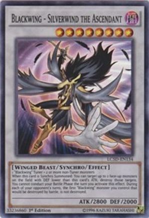 Blackwing - Silverwind the Ascendant [LC5D-EN134] Super Rare