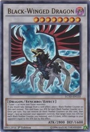 Black-Winged Dragon [LC5D-EN135] Ultra Rare