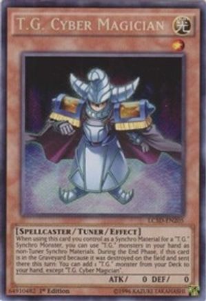 T.G. Cyber Magician [LC5D-EN205] Secret Rare