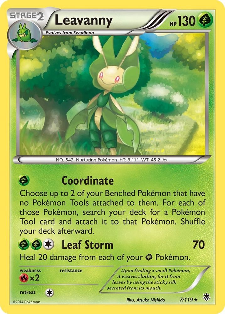 Leavanny (7/119) [XY: Phantom Forces]