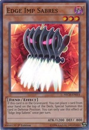 Edge Imp Sabres [NECH-EN014] Super Rare