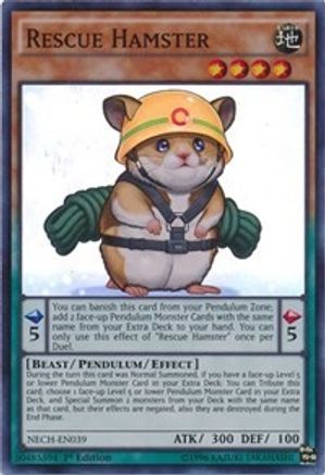 Rescue Hamster [NECH-EN039] Super Rare