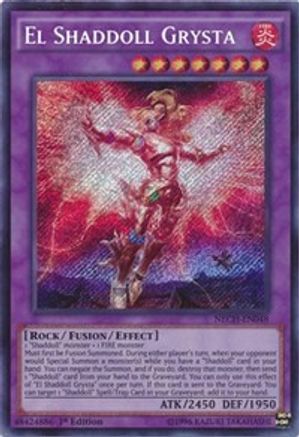 El Shaddoll Grysta [NECH-EN048] Secret Rare