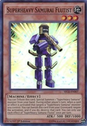 Superheavy Samurai Flutist [SECE-EN007] Super Rare