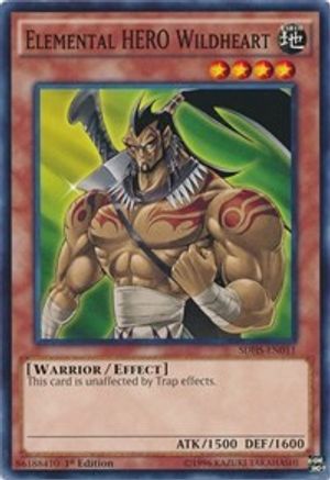 Elemental Hero Wildheart [SDHS-EN011] Common