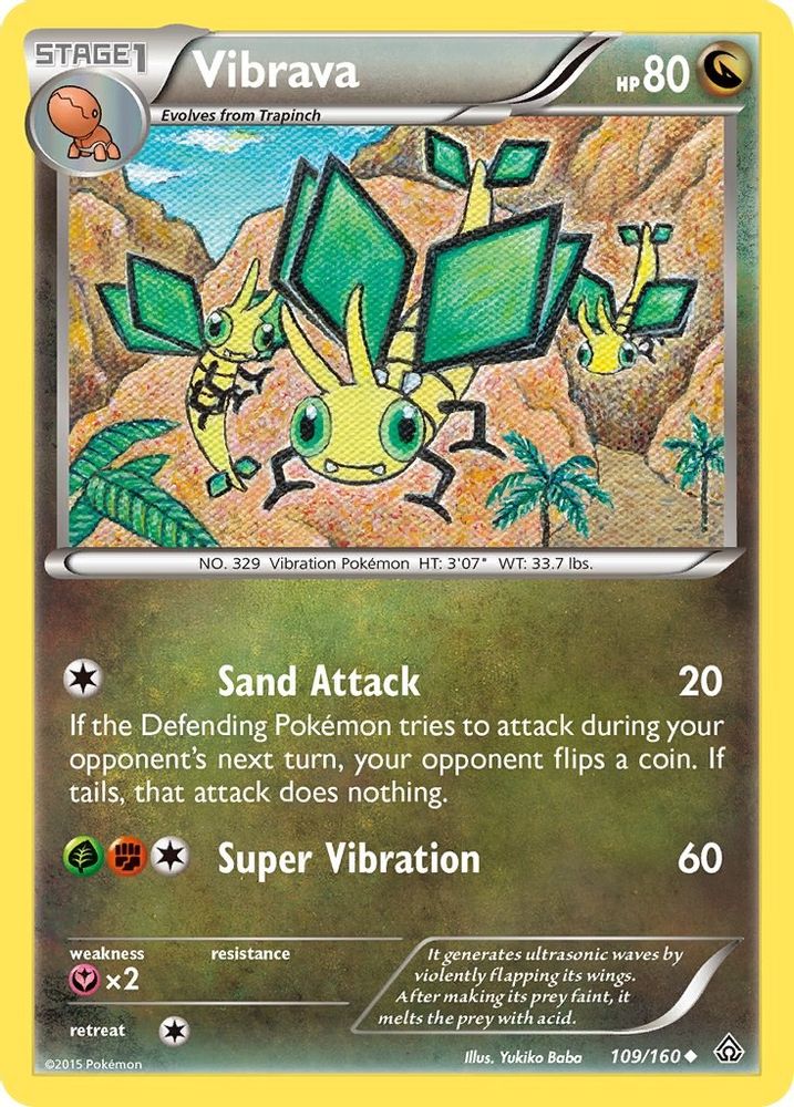 Vibrava (109/160) [XY: Primal Clash]
