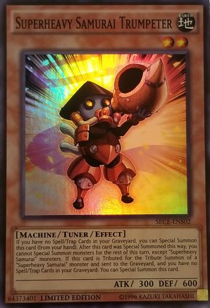 Superheavy Samurai Trumpeter [SECE-ENS02] Super Rare