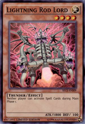 Lightning Rod Lord [SECE-ENS09] Super Rare