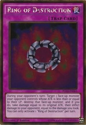 Ring of Destruction [PGL2-EN063] Gold Rare