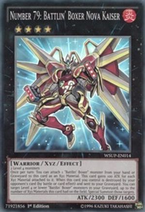 Number 79: Battlin' Boxer Nova Kaiser [WSUP-EN014] Super Rare