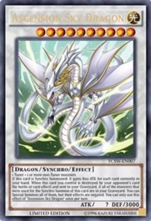 Ascension Sky Dragon [YCSW-EN007] Ultra Rare