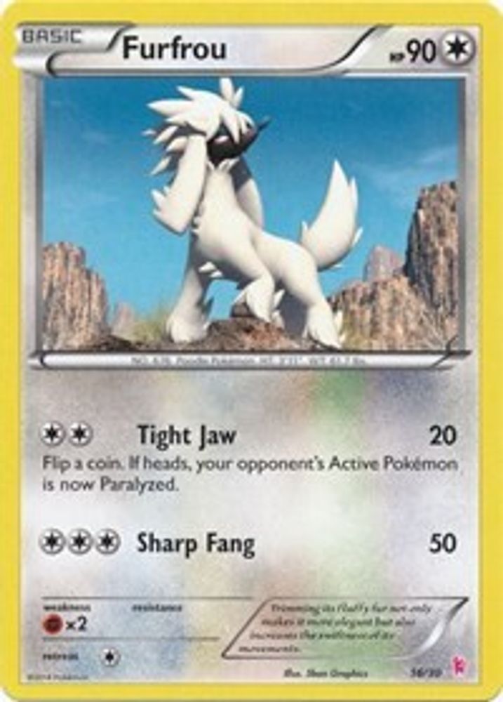 Furfrou (16/30) [XY: Trainer Kit - Sylveon]