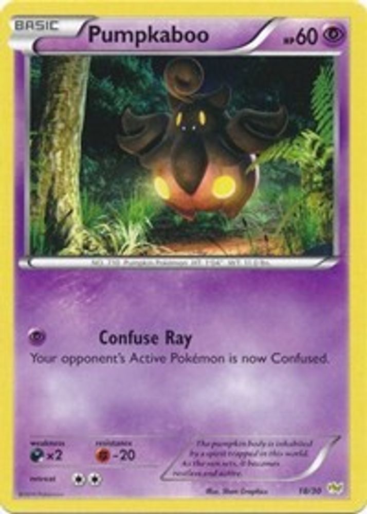 Pumpkaboo (18/30) [XY: Trainer Kit - Noivern]