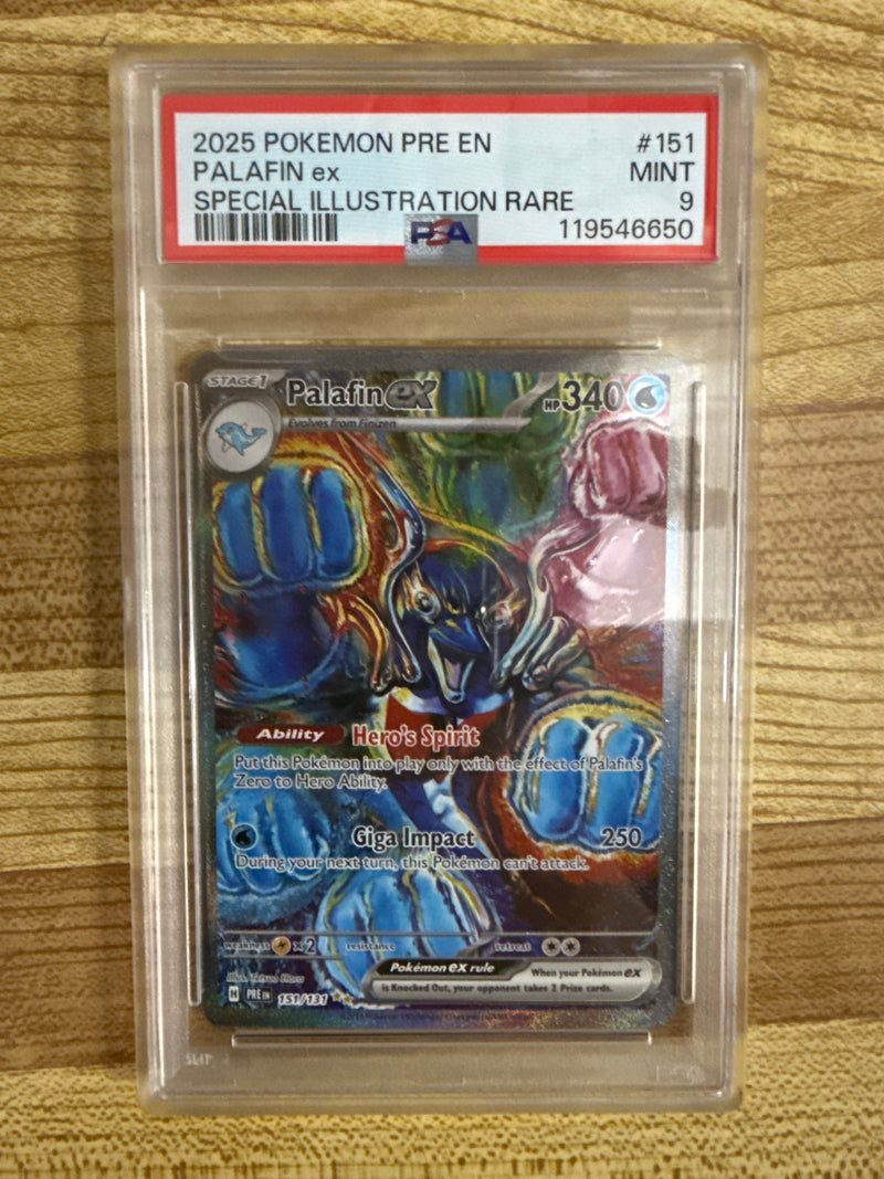 Palafin ex (151/131) [Scarlet & Violet: Prismatic Evolutions] - Graded