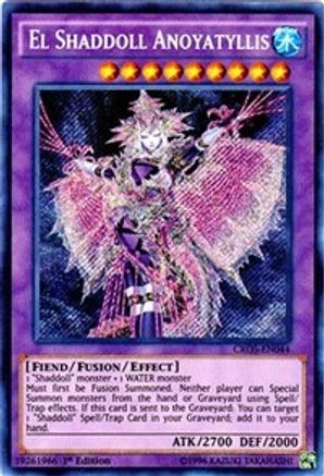 El Shaddoll Anoyatyllis [CROS-EN044] Secret Rare