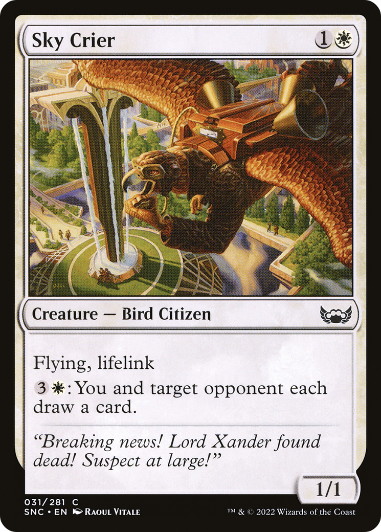 Sky Crier [Streets of New Capenna]