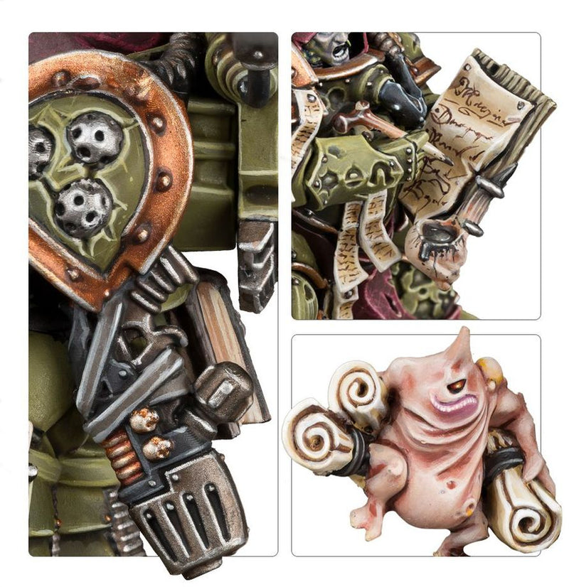 Scribbus Wretch Tallyman - Death Guard: Warhammer 40,000