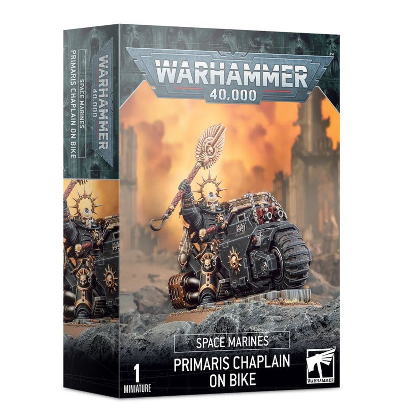 Chaplain on Bike - Space Marines: Warhammer 40,000