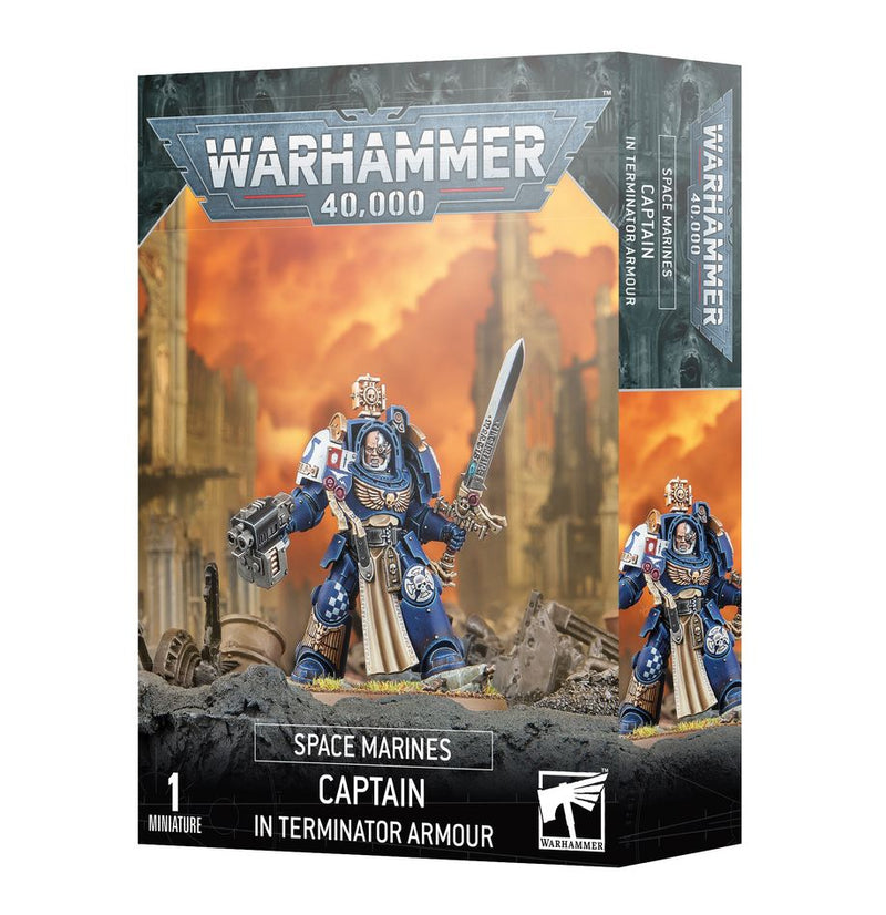 Captain in Terminator Armour - Space Marines: Warhammer 40,000